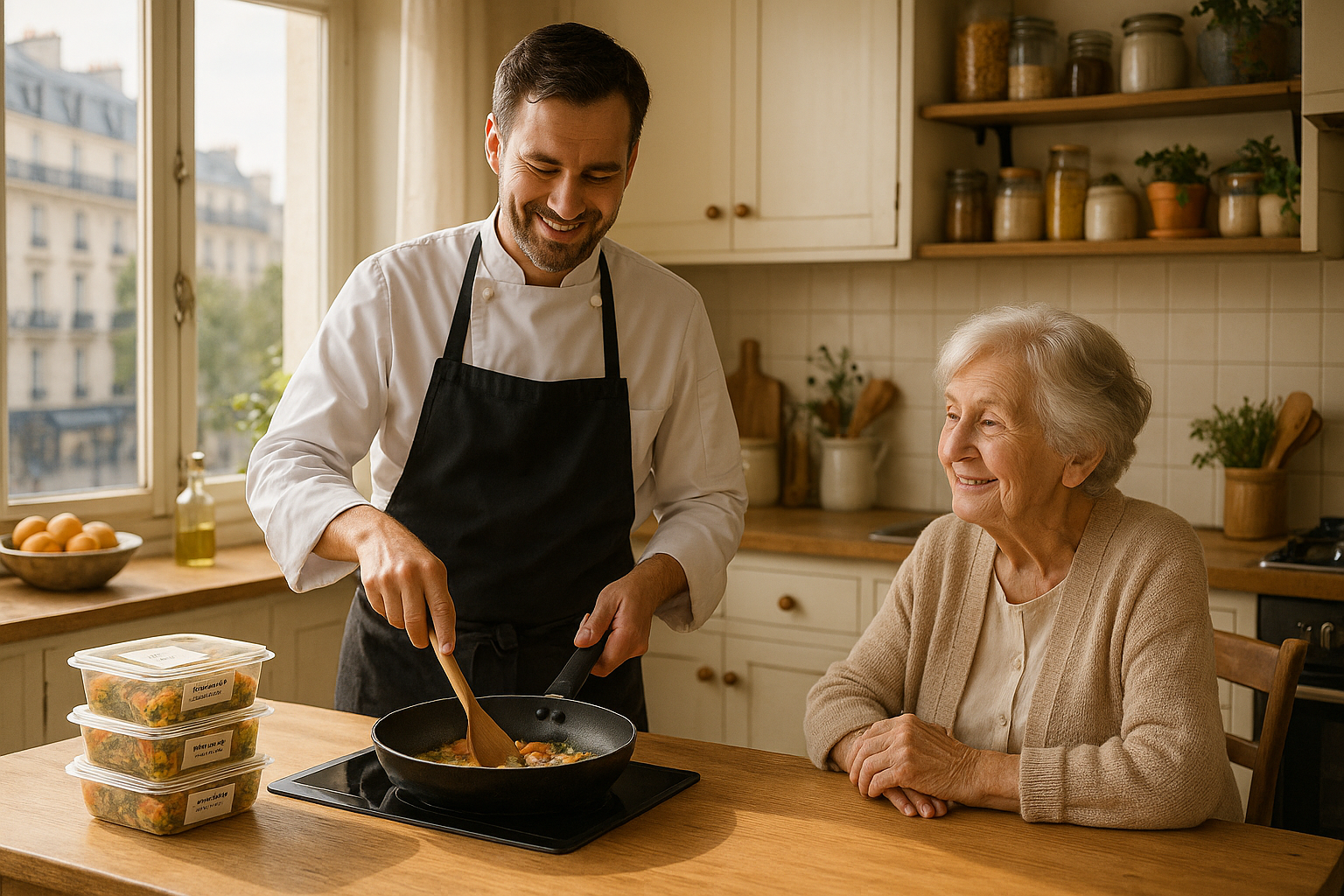 Batch Cooking pour seniors : une solution à découvrir sur Paris